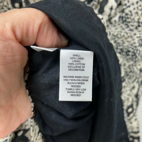 LOFT 10 Womens Snake Print Sleeveless Halter Pockets A-line Dress - Picture 4 of 5